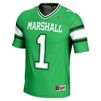 Marshall Thundering Herd Endzone Football Jersey, Kelly Sportswear Jersey Shirt, Lightweight Breathable Athletic Jersey, Casual Gift for Men