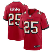 Jacob Parrish Tampa Bay Buccaneers Football Jersey, Red Sportswear Jersey Shirt, Lightweight Breathable Athletic Jersey, Casual Gift for Men