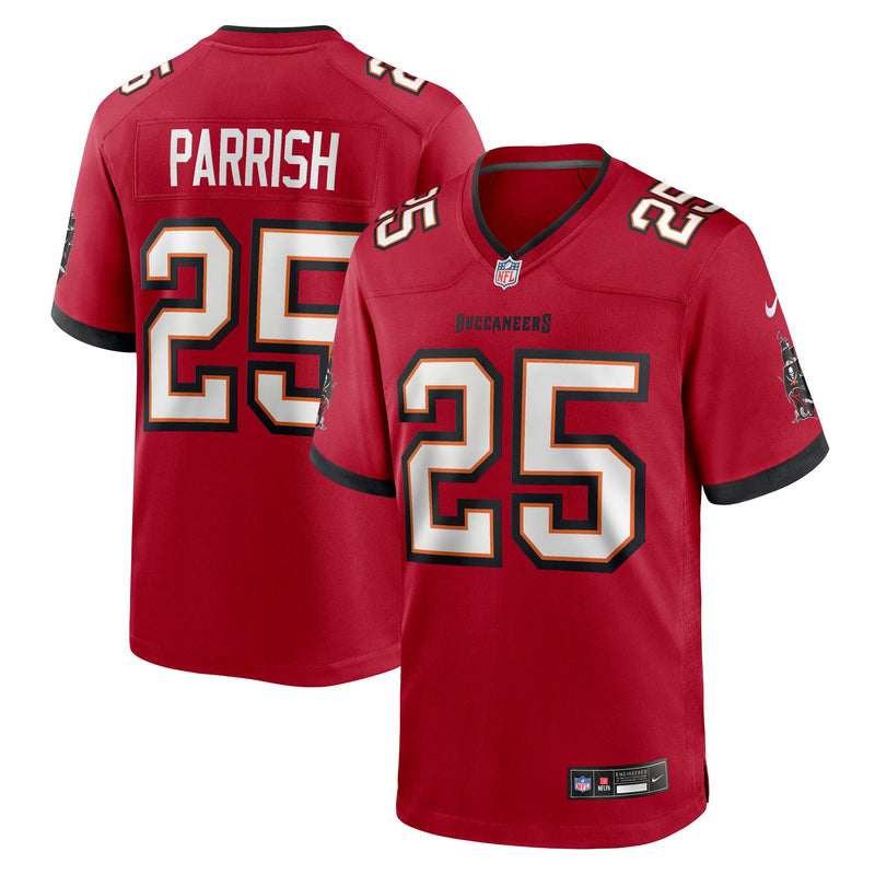 Jacob Parrish Tampa Bay Buccaneers Football Jersey, Red Sportswear Jersey Shirt, Lightweight Breathable Athletic Jersey, Casual Gift for Men