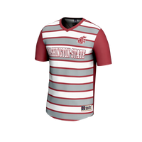 Washington State Cougars Soccer Jersey, Sportswear Jersey Shirt, Lightweight Breathable Athletic Jersey, Casual Gift for Men, Style 203152710