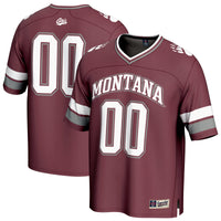 Montana Grizzlies Football Jersey, Maroon Fashion Sportswear Jersey Shirt, Lightweight Breathable Athletic Jersey, Casual Gift for Men