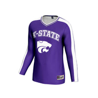 Kansas State Wildcats Volleyball Jersey, Purple Fashion Sportswear Jersey Shirt, Lightweight Breathable Athletic Jersey, Casual Gift for Men