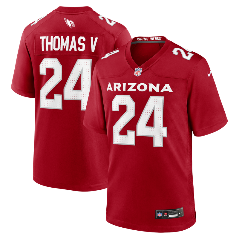 Starling Thomas V Arizona Cardinals Football Jersey, Sportswear Jersey Shirt, Lightweight Breathable Athletic Jersey, Casual Gift for Men