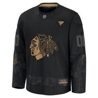 Chicago Blackhawks Hockey Jersey, Black Sportswear Jersey Shirt, Long Sleeve Hockey Sweater Jersey, Casual Gift for Men, Style 202533004