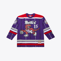 Toronto Raptors Hockey Jersey, Purple Fashion Sportswear Jersey Shirt, Long Sleeve Hockey Sweater Jersey, Casual Gift for Men