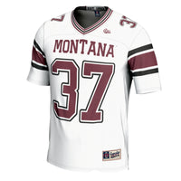 Montana Grizzlies Football Jersey, White Sportswear Jersey Shirt, Lightweight Breathable Athletic Jersey, Casual Gift for Men, Style 200589011