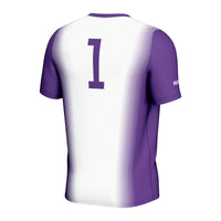 Furman Paladins Soccer Jersey, White Lightweight Sportswear Jersey Shirt, Lightweight Breathable Athletic Jersey, Casual Gift for Men
