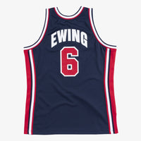 Authentic Basketball Jersey, Navy Sportswear Jersey Shirt, Sleeveless Athletic Tank Jersey, Casual Gift for Men, Style 203157036