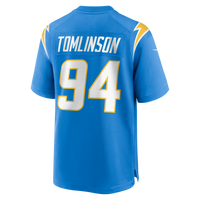 Dalvin Tomlinson Los Angeles Chargers Football Jersey, Sportswear Jersey Shirt, Lightweight Breathable Athletic Jersey, Casual Gift for Men