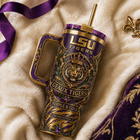 LSU Crowned - Purple, Gold and Baroque Attitude