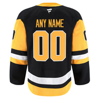 Pittsburgh Penguins Hockey Jersey, Black Sportswear Jersey Shirt, Long Sleeve Hockey Sweater Jersey, Casual Gift for Men, Style 202056765