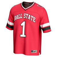 Ball State Cardinals Football Jersey, Sportswear Jersey Shirt, Lightweight Breathable Athletic Jersey, Casual Gift for Men, Style 202220766