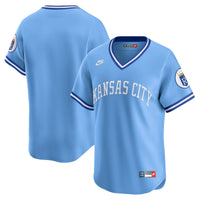 Kansas City Royals Baseball Jersey, Light Blue Limited Sportswear Jersey Shirt, Lightweight Breathable Athletic Jersey, Casual Gift for Men