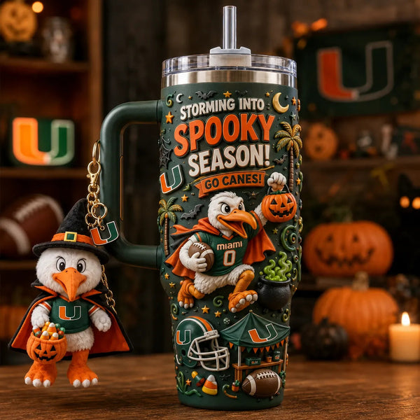 MIA Storming Into Spooky Season - Dynamic Mascot Tumbler - main