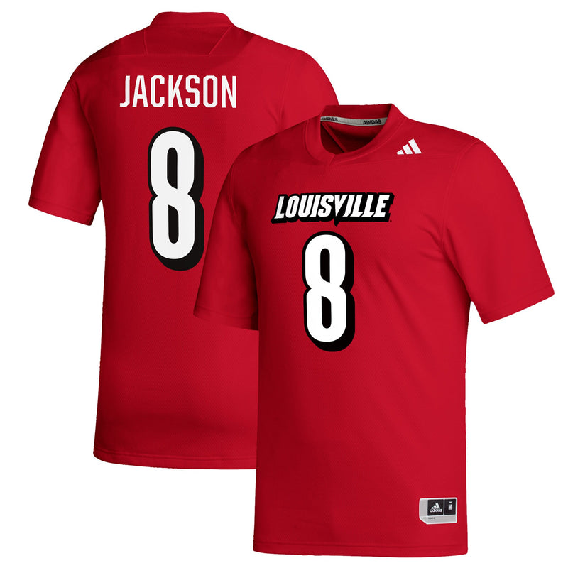 Louisville Cardinals Football Jersey, Red Sportswear Jersey Shirt, Lightweight Breathable Athletic Jersey, Casual Gift for Men, Style 203392838