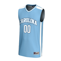 North Carolina Tar Heels Basketball Jersey, Light Blue Fashion Sportswear Jersey Shirt, Sleeveless Athletic Tank Jersey, Casual Gift for Men