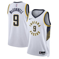 Indiana Pacers Basketball Jersey, White Swingman Sportswear Jersey Shirt, Sleeveless Athletic Tank Jersey, Casual Gift for Men