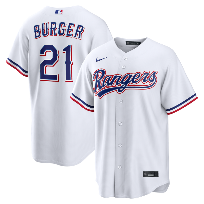 Jake Burger Texas Rangers Baseball Jersey, Sportswear Jersey Shirt, Lightweight Breathable Athletic Jersey, Casual Gift for Men, Style 203195441