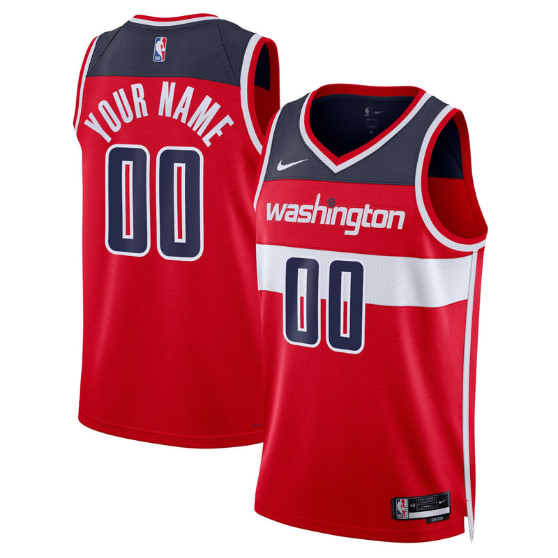 Washington Wizards Basketball Jersey, Swingman Sportswear Jersey Shirt, Sleeveless Athletic Tank Jersey, Casual Gift for Men, Style 13304059