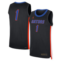 Florida Gators Football Jersey, Black Replica Alternate Sportswear Jersey Shirt, Lightweight Breathable Athletic Jersey, Casual Gift for Men