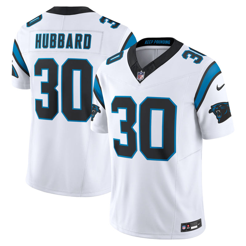 Chuba Hubbard Carolina Panthers Football Jersey, White Sportswear Jersey Shirt, Lightweight Breathable Athletic Jersey, Casual Gift for Men