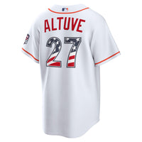 Jose Altuve Houston Astros Baseball Jersey, White Sportswear Jersey Shirt, Lightweight Breathable Athletic Jersey, Casual Gift for Men