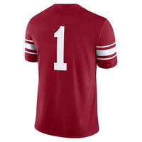 Oklahoma Sooners Football Jersey, Crimson Game Throwback Sportswear Jersey Shirt, Lightweight Breathable Athletic Jersey, Casual Gift for Men