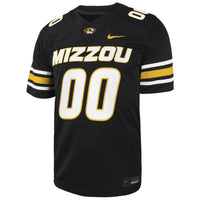 Missouri Tigers Football Jersey, Black Sportswear Jersey Shirt, Lightweight Breathable Athletic Jersey, Casual Gift for Men, Style 200461653