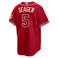 Corey Seager Texas Rangers Baseball Jersey, Red Sportswear Jersey Shirt, Lightweight Breathable Athletic Jersey, Casual Gift for Men
