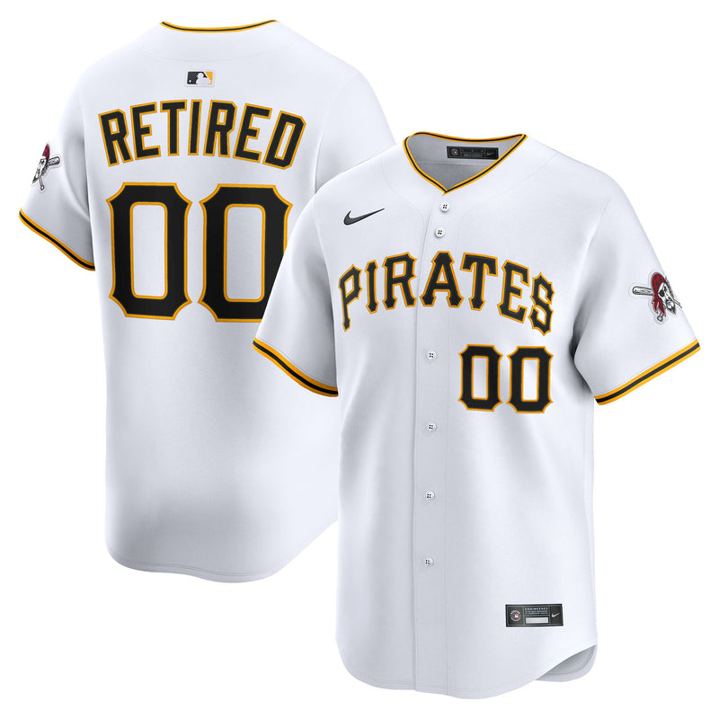 Pittsburgh Pirates Baseball Jersey, White Sportswear Jersey Shirt, Lightweight Breathable Athletic Jersey, Casual Gift for Men, Style 202808919