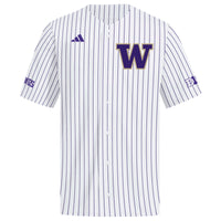 Washington Huskies Baseball Jersey, White Replica Home Sportswear Jersey Shirt, Lightweight Breathable Athletic Jersey, Casual Gift for Men