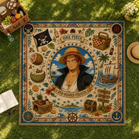 Honor, Loyalty, Freedom - Shanks Central Medallion Rug