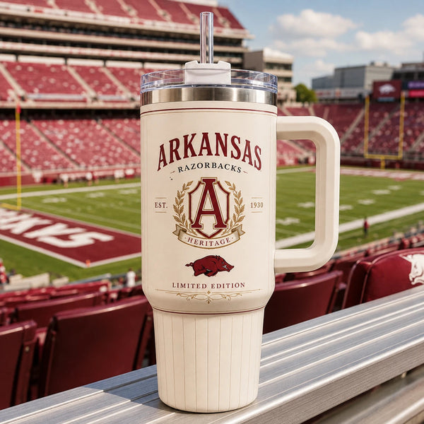 ARK Heritage Crest - Cream Collegiate Tumbler - main