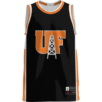 Findlay Oilers Lightweight Basketball Jersey, Black Sportswear Jersey Shirt, Sleeveless Athletic Tank Jersey, Casual Gift for Men