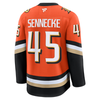 Beckett Sennecke Anaheim Ducks Hockey Jersey, Orange Premium Sportswear Jersey Shirt, Long Sleeve Hockey Sweater Jersey, Casual Gift for Men