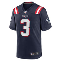 Demario Douglas New England Patriots Football Jersey, Navy Sportswear Jersey Shirt, Lightweight Breathable Athletic Jersey, Casual Gift for Men