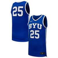 BYU Cougars Basketball Jersey, Royal Replica Sportswear Jersey Shirt, Sleeveless Athletic Tank Jersey, Casual Gift for Men