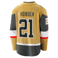 Brett Howden Vegas Golden Knights Hockey Jersey, Gold Breakaway Sportswear Jersey Shirt, Long Sleeve Hockey Sweater Jersey, Casual Gift for Men