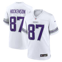 T.J. Hockenson Minnesota Vikings Football Jersey, White Sportswear Jersey Shirt, Lightweight Breathable Athletic Jersey, Casual Gift for Men