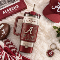 ALA Heritage Crest - Crimson and Cream Tumbler Statement
