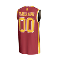 USC Trojans Basketball Jersey, Cardinal Fashion Sportswear Jersey Shirt, Sleeveless Athletic Tank Jersey, Casual Gift for Men, Style 202694067