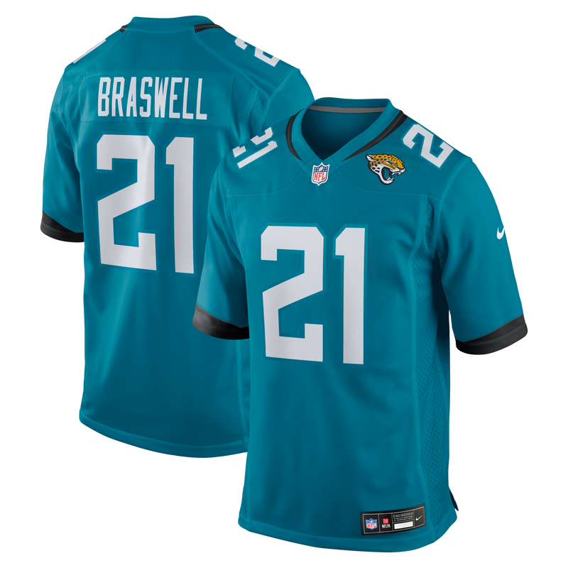 Christian Braswell Jacksonville Jaguars Football Jersey, Sportswear Jersey Shirt, Lightweight Breathable Athletic Jersey, Casual Gift for Men