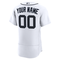 Detroit Tigers Baseball Jersey, White Authentic Home Sportswear Jersey Shirt, Lightweight Breathable Athletic Jersey, Casual Gift for Men