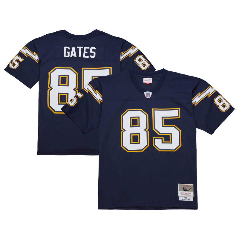 Antonio Gates Los Angeles Chargers Football Jersey, Navy Sportswear Jersey Shirt, Lightweight Breathable Athletic Jersey, Casual Gift for Men