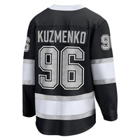 Andrei Kuzmenko Los Angeles Kings Hockey Jersey, Black Breakaway Sportswear Jersey Shirt, Long Sleeve Hockey Sweater Jersey, Casual Gift for Men