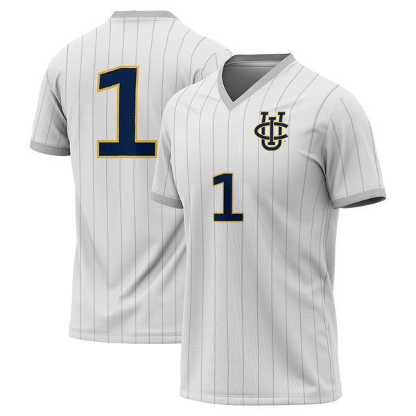 #1 UC Irvine Anteaters Lightweight Soccer Fashion Jersey - White
