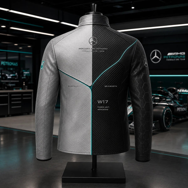 Silver Meets Carbon - MER W17 Split-Panel Jacket - main