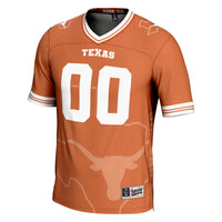Texas Longhorns Football Jersey, Orange Sportswear Jersey Shirt, Lightweight Breathable Athletic Jersey, Casual Gift for Men, Style 201093854