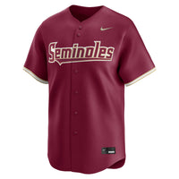 Garnet Florida State Seminoles Baseball Jersey, Limited Sportswear Jersey Shirt, Lightweight Breathable Athletic Jersey, Casual Gift for Men