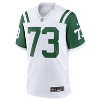 Joe Klecko New York Jets Football Jersey, White Game Sportswear Jersey Shirt, Lightweight Breathable Athletic Jersey, Casual Gift for Men